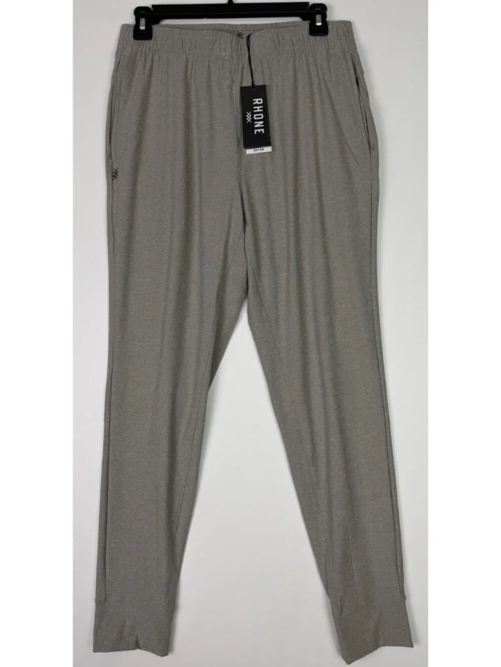 Rhone Reign All Around Joggers Men's Size S Gray Heather Athletic Pants NWT